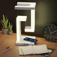 Load image into Gallery viewer, Creative Smartphone Wireless Charging Suspension Floating Lamp
