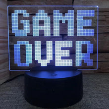 Load image into Gallery viewer, Gamer 3D LED Illusion Lamp
